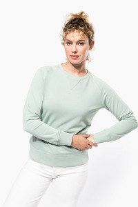 Kariban K481 - Økologisk sweatshirt med rund hals til damer