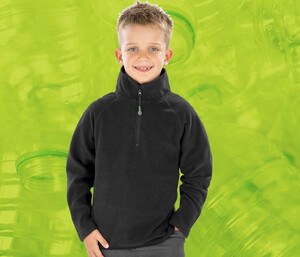 Result RS905J - Childs Zip-Neck Genanvendt Polyester Fleece