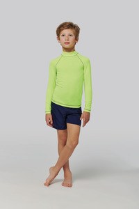 Proact PA4018 - Børns tekniske langærmede T-shirt med UV-beskyttelse