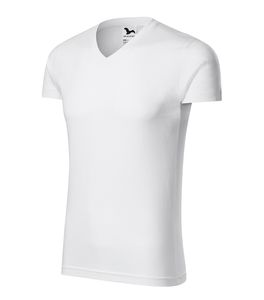 Malfini 146C - T-shirt med V-udskæring til mænd, lim-fit