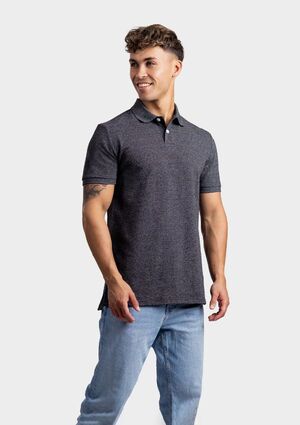 LEMON & SODA LEM3552 - Polo Heather Mix SS Unisex