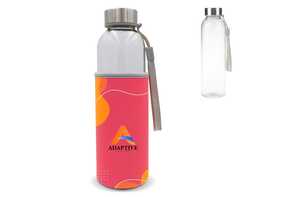 TopPoint LT98823 - Vandflaskeglas med specialfremstillet sleeve 500 ml