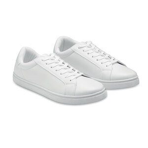 GiftRetail MO2045 - BLANCOS Sneakers i PU 45