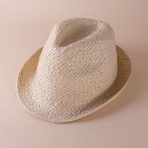 EgotierPro 38055 - Unisex Kort Skygge Papirflet Hat MADEIRA