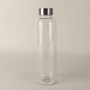 EgotierPro 39535 - Borosilikatglas Flaske med Rustfrit Stål Tap 550ml EAU